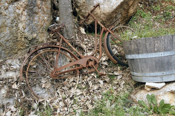 Un vieux vélo